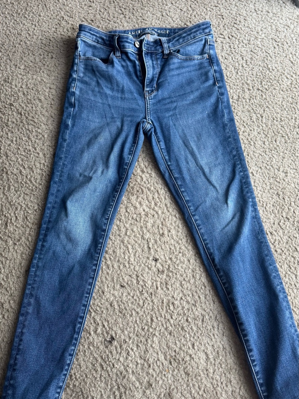 American Eagle Outfitters Medium Blue Skinny Jeggings